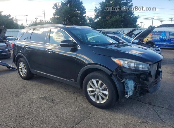 5XYPGDA37GG077415 2016 KIA SORENTO Black Przód prawy