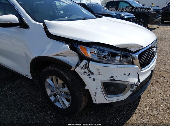 5XYPGDA37GG098653 2016 KIA SORENTO White წინა ხედი