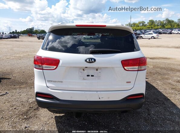 5XYPGDA37GG098653 2016 KIA SORENTO White 