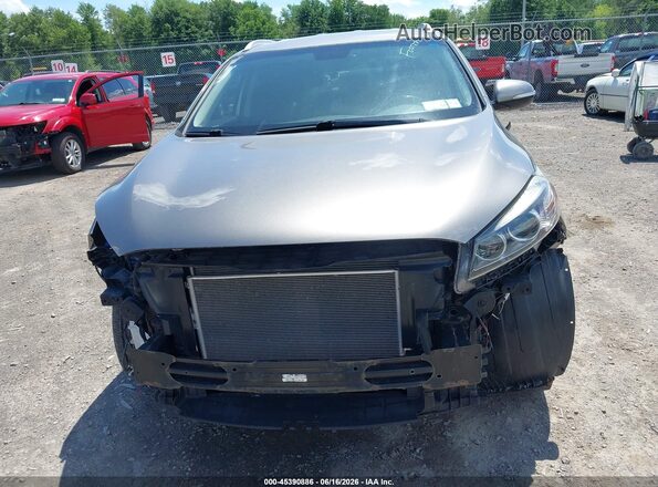 5XYPGDA37HG203340 2017 KIA SORENTO Серый Вид задней части салона