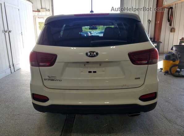 5XYPGDA37LG659475 2020 KIA SORENTO White 