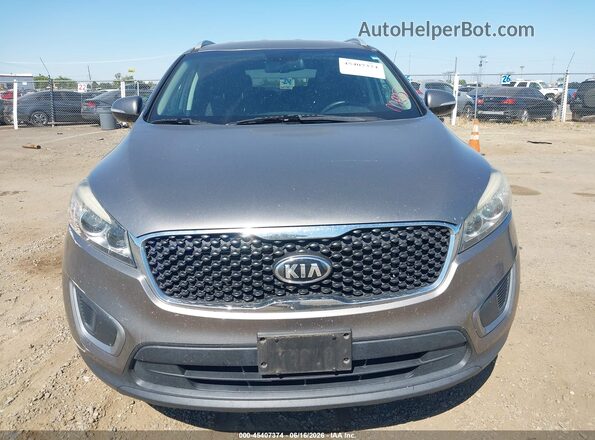 5XYPGDA38GG026344 2016 KIA SORENTO Gray 