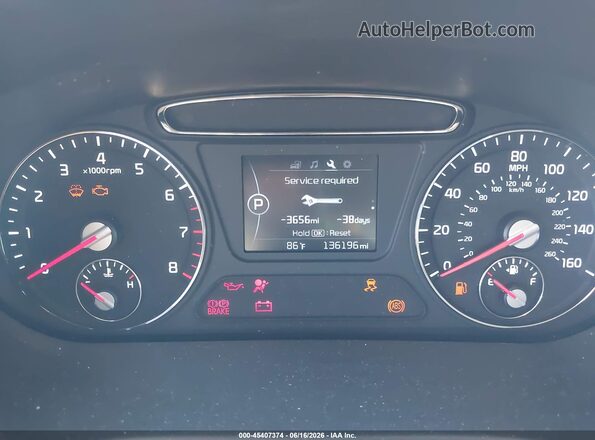 5XYPGDA38GG026344 2016 KIA SORENTO Gray 