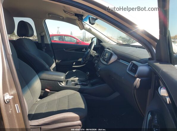 5XYPGDA38GG026344 2016 KIA SORENTO Gray 