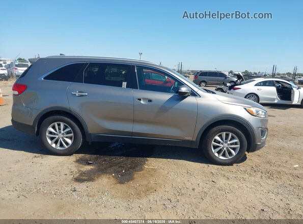 5XYPGDA38GG026344 2016 KIA SORENTO Gray 