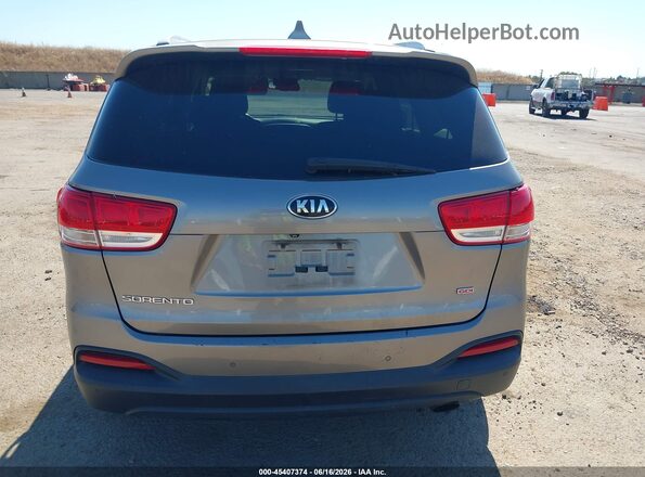 5XYPGDA38GG026344 2016 KIA SORENTO Gray 