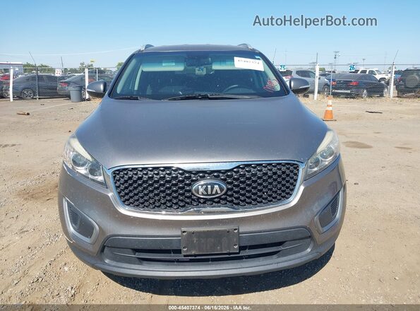5XYPGDA38GG026344 2016 KIA SORENTO Gray 