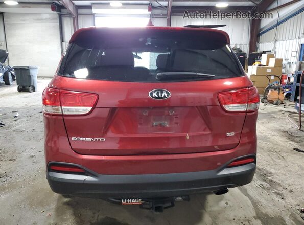 5XYPGDA38GG094286 2016 KIA SORENTO Red 