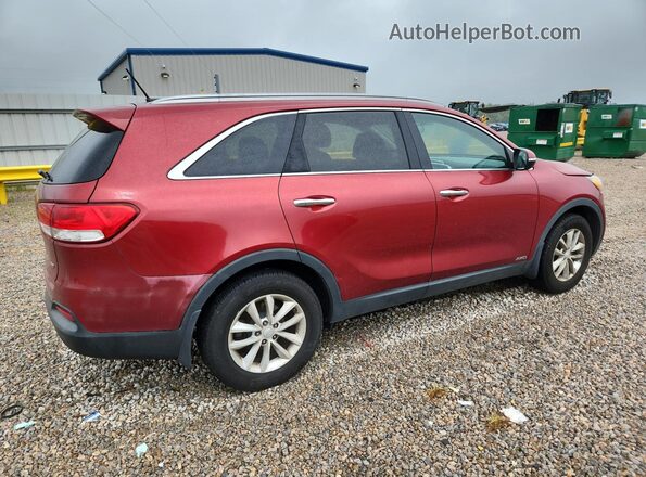 5XYPGDA38HG331019 2017 KIA SORENTO Red 