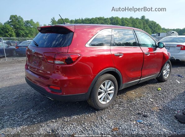 5XYPGDA38LG663664 2020 KIA SORENTO Red Trasero derecho