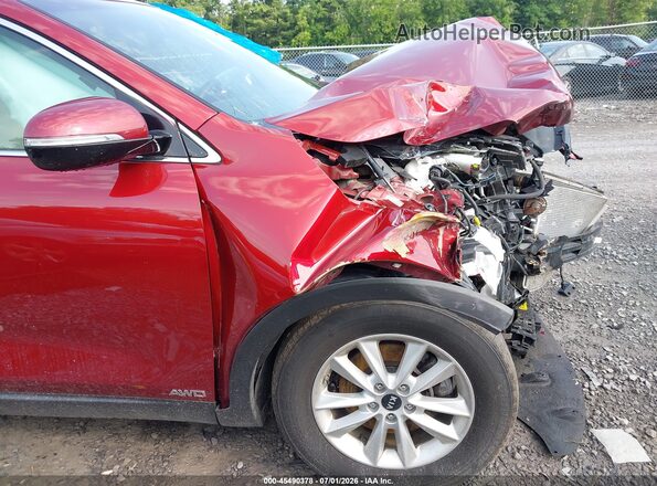 5XYPGDA38LG663664 2020 KIA SORENTO Red Vista frontal