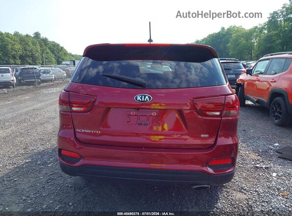 5XYPGDA38LG663664 2020 KIA SORENTO Red 