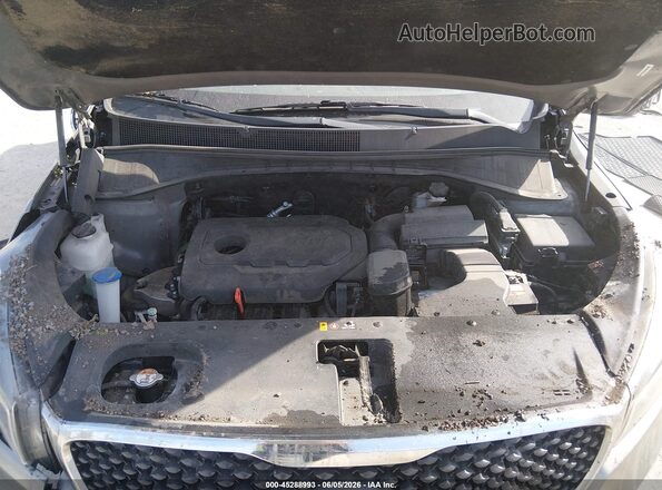 5XYPGDA39GG020262 2016 KIA SORENTO Серый Вид сзади