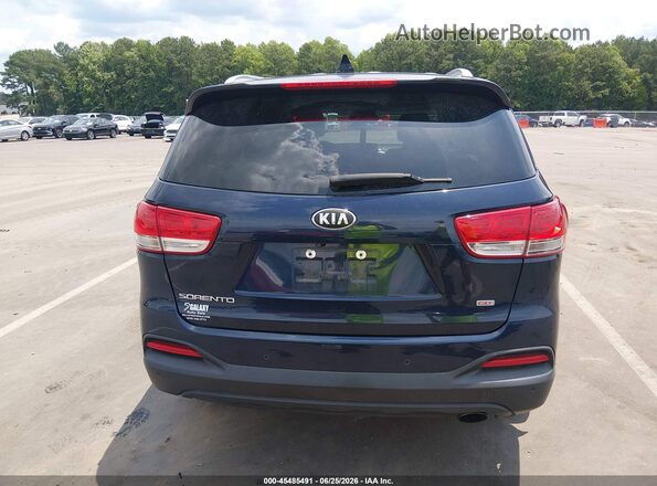 5XYPGDA39HG199128 2017 KIA SORENTO Blue 