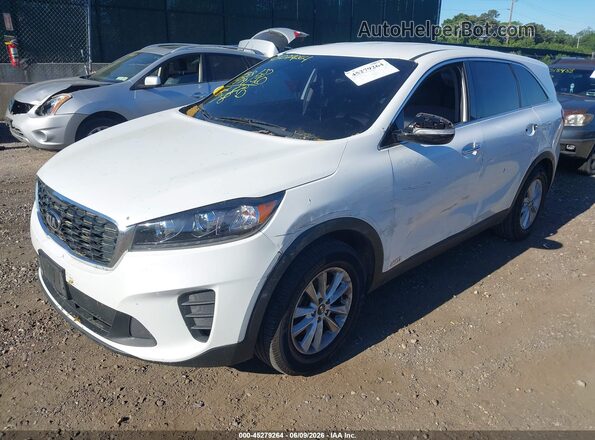 5XYPGDA39KG536128 2019 KIA SORENTO White 