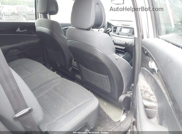 5XYPGDA3XGG014292 2016 KIA SORENTO Gray Vista de la etiqueta del VIN
