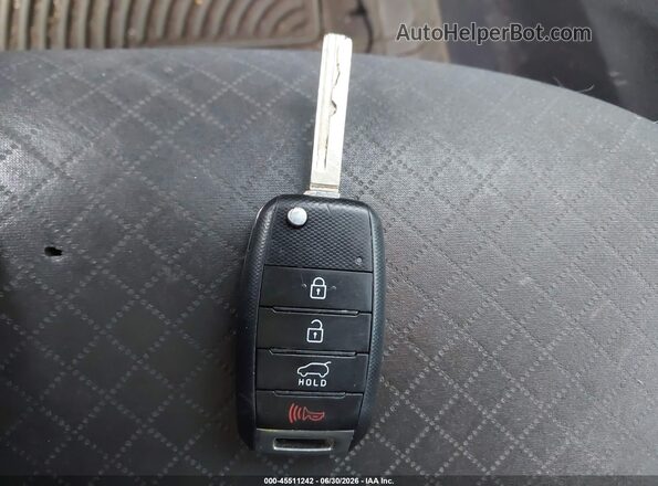 5XYPGDA3XGG014292 2016 KIA SORENTO Gray Vista del salpicadero