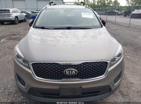 5XYPGDA3XGG014292 2016 KIA SORENTO Gray Vista del cuadro de instrumentos