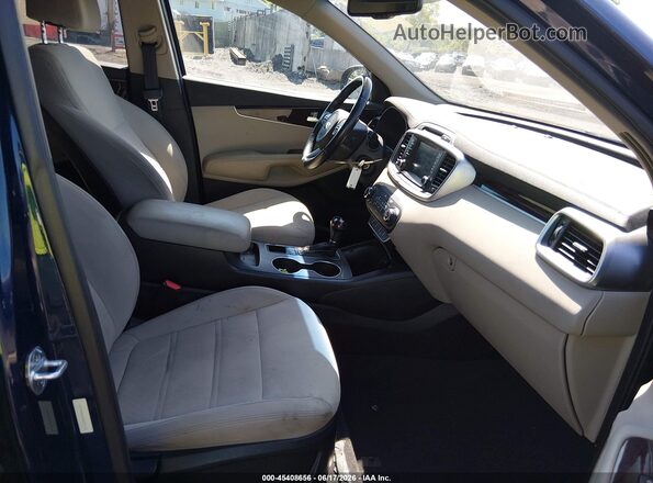 5XYPGDA3XHG337193 2017 KIA SORENTO Blue Սալոնի դիմացի տեսք