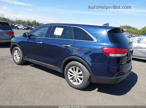 5XYPGDA3XHG337193 2017 KIA SORENTO Blue Հետևի ձախ
