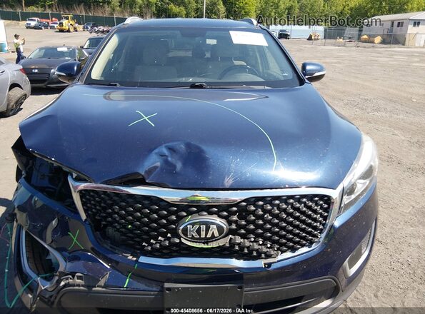 5XYPGDA3XHG337193 2017 KIA SORENTO Blue Դիմացի տեսք