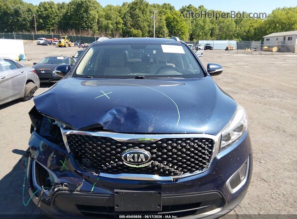 5XYPGDA3XHG337193 2017 KIA SORENTO Blue Սարքավորումների վահանակի տեսք