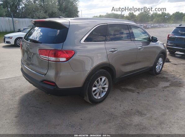 5XYPGDA50HG291617 2017 KIA SORENTO Gray უკანა მარჯვენა