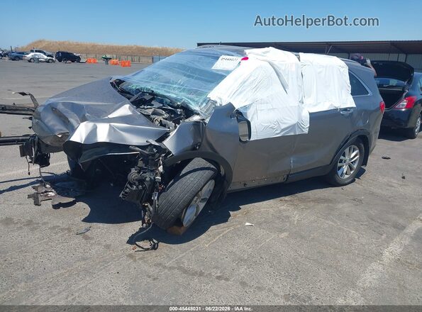 5XYPGDA51GG139909 2016 KIA SORENTO Gray Front left