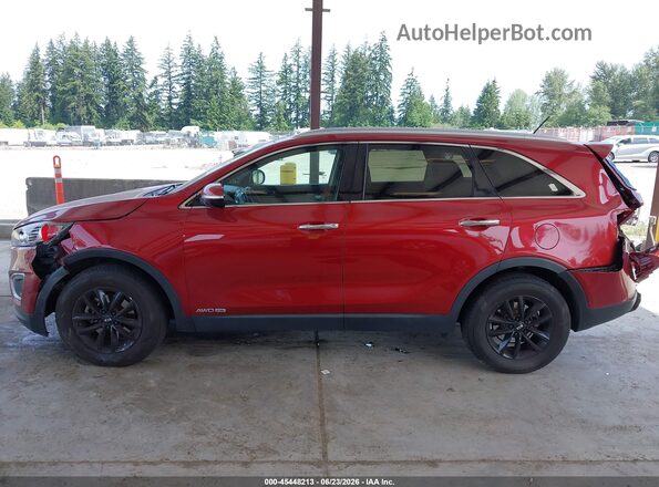 5XYPGDA52HG191373 2017 KIA SORENTO Red Панорамний вид салону 360°
