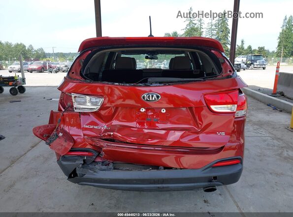 5XYPGDA52HG191373 2017 KIA SORENTO Red 