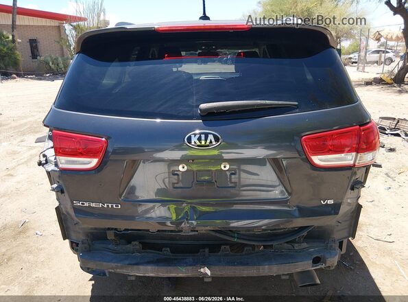 5XYPGDA52HG331342 2017 KIA SORENTO Черный 