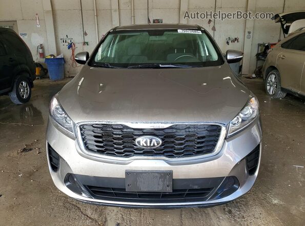 5XYPGDA52KG487694 2019 KIA SORENTO Beige 