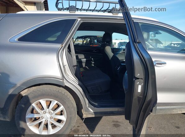 5XYPGDA53HG217544 2017 KIA SORENTO Gray VIN კოდის სტიკერის ხედი