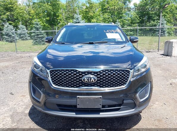 5XYPGDA53HG280658 2017 KIA SORENTO Black Դիմացի տեսք