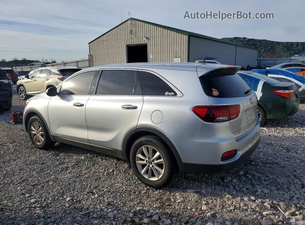 5XYPGDA53KG560314 2019 KIA SORENTO Серебряный Задняя левая четверть