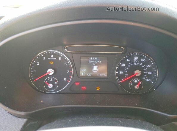 5XYPGDA53KG560314 2019 KIA SORENTO Серебряный Вид щитка приборов