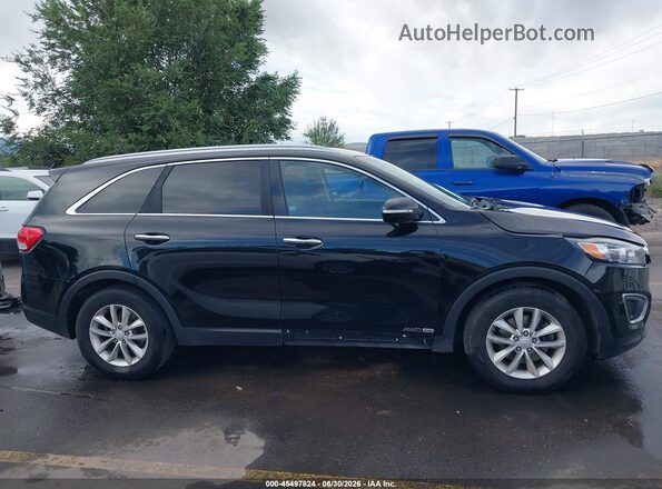 5XYPGDA54HG192637 2017 KIA SORENTO Черный Вид задней части салона