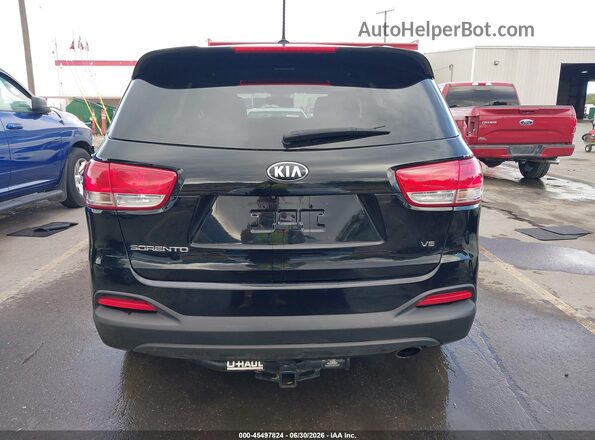 5XYPGDA54HG192637 2017 KIA SORENTO Черный 
