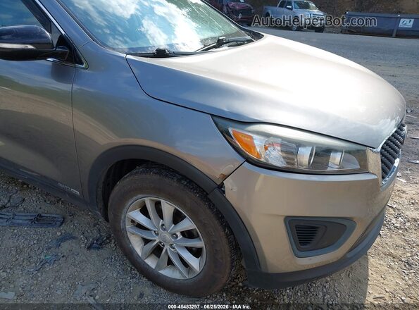 5XYPGDA54JG368205 2018 KIA SORENTO Gray Вид спереду