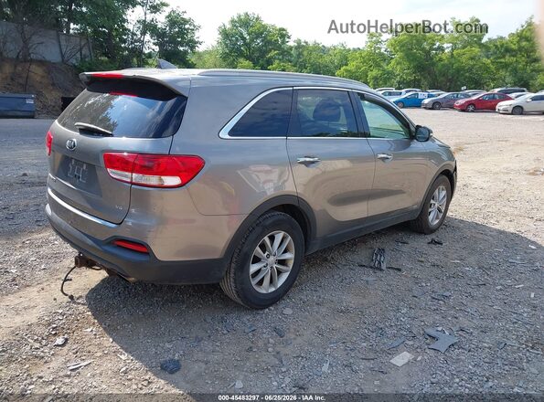 5XYPGDA54JG368205 2018 KIA SORENTO Gray Задня права чверть