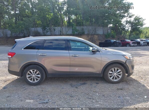 5XYPGDA54JG368205 2018 KIA SORENTO Gray Вид задньої частини салону