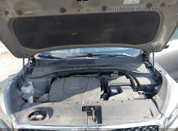 5XYPGDA54JG368205 2018 KIA SORENTO Gray Вид ззаду