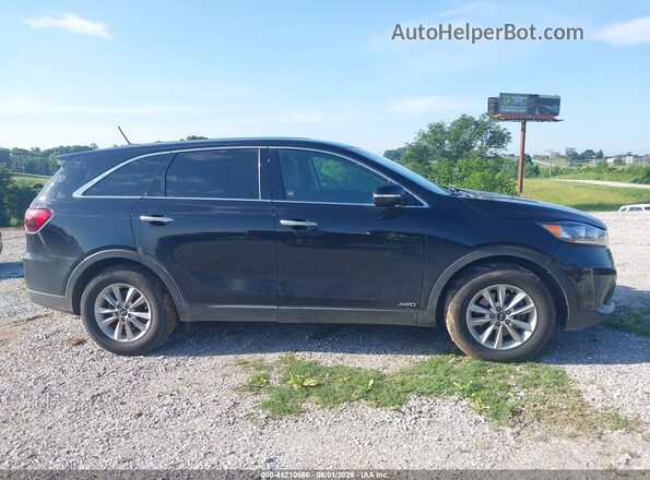 5XYPGDA54LG615208 2020 KIA SORENTO Черный Вид задней части салона
