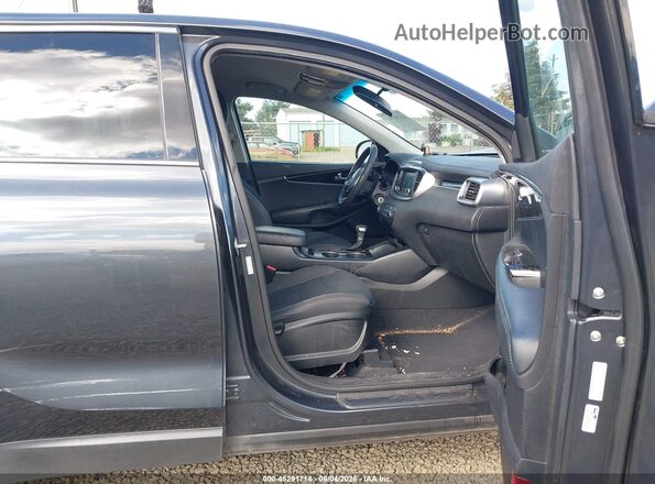 5XYPGDA54LG619503 2020 KIA SORENTO Gray Вид салону спереду