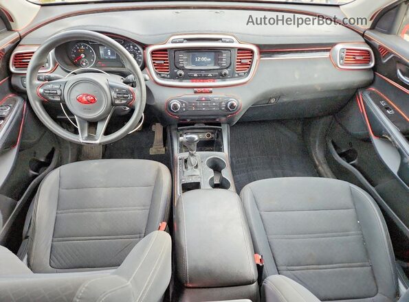5XYPGDA56GG110566 2016 KIA SORENTO Black 