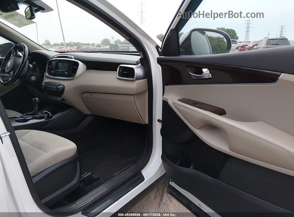 5XYPGDA56GG113127 2016 KIA SORENTO White Սալոնի դիմացի տեսք