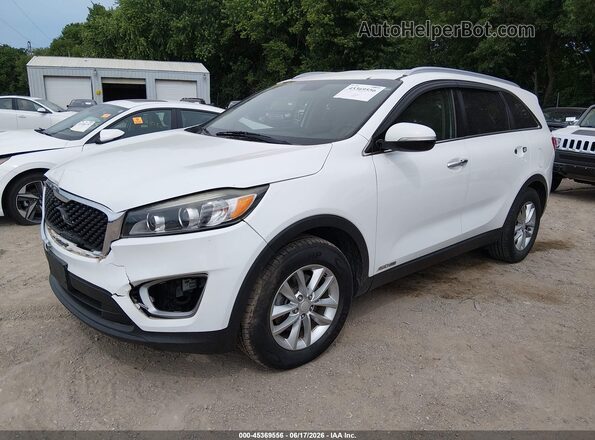 5XYPGDA56GG113127 2016 KIA SORENTO White Դիմացի տեսք