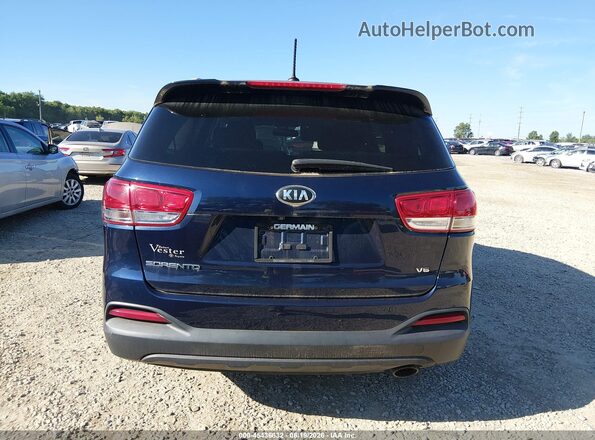 5XYPGDA56GG161095 2016 KIA SORENTO Blue 
