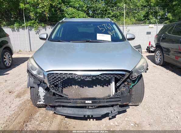 5XYPGDA56GG163185 2016 KIA SORENTO Silver Vista interior trasera