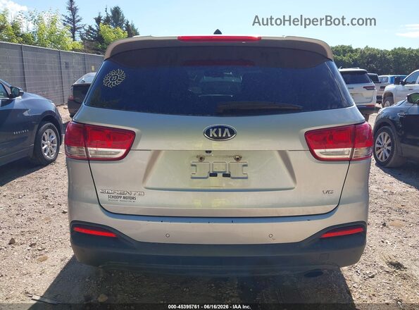 5XYPGDA56GG163185 2016 KIA SORENTO Silver 